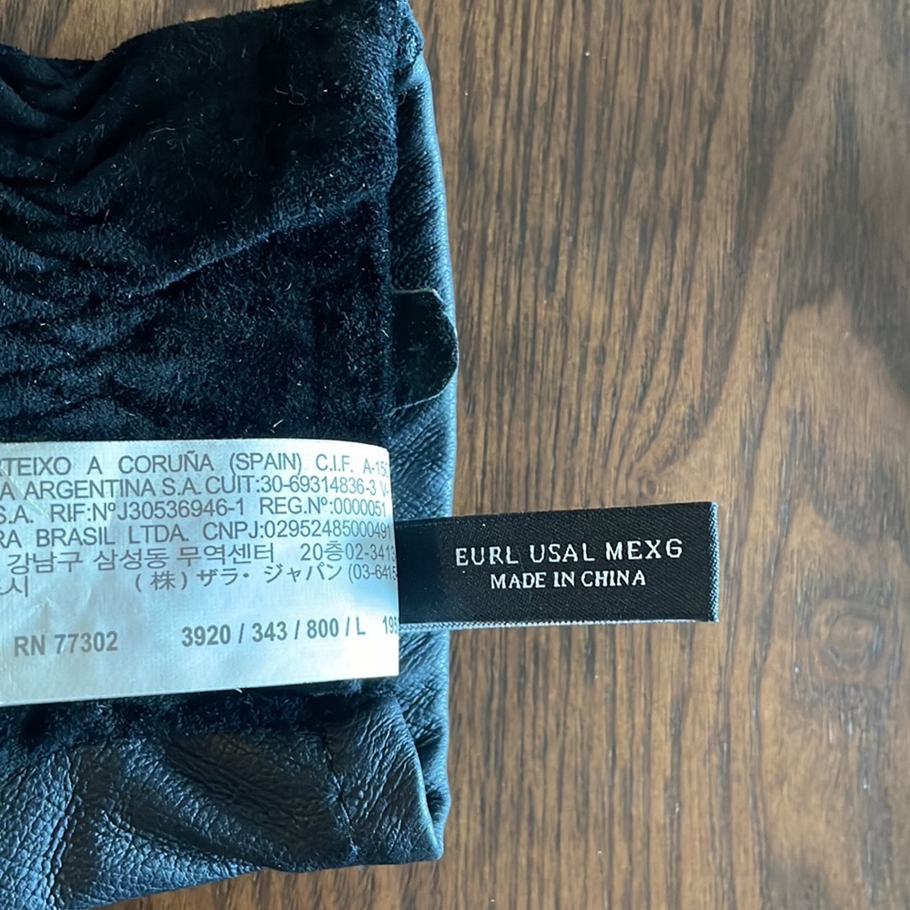 ZARA - GLOVES - Picture 3 of 4